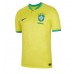 Cheap Brazil Home Football Shirt World Cup 2022 Short Sleeve